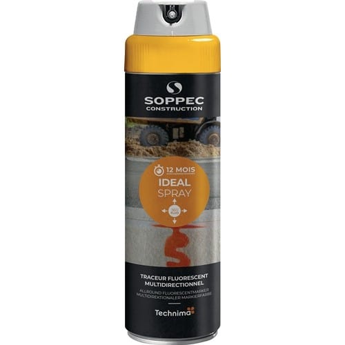 SOPPEC Markierungsspray IDEAL neonorange 500ml Spraydose SOPPEC