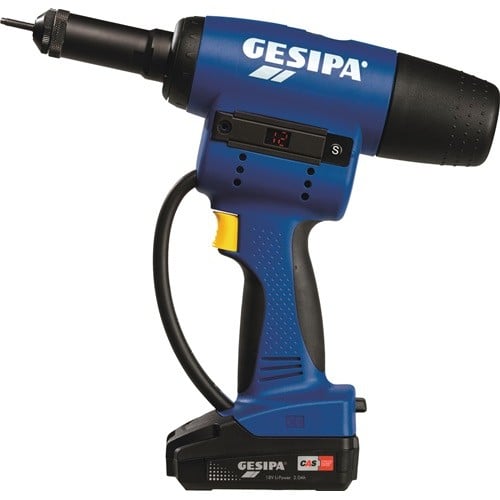 GESIPA Akkublindnietmutternsetzgerät FireBird® Pro 10-tlg.15000N L-Boxx GESIPA