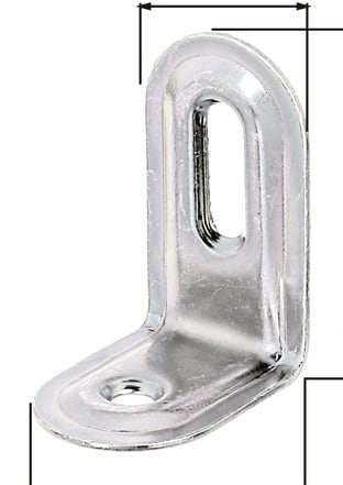 GAH Verstellwinkel L.28x40mm B.22mm S.1mm STA roh galv.verz.d.pass.GAH