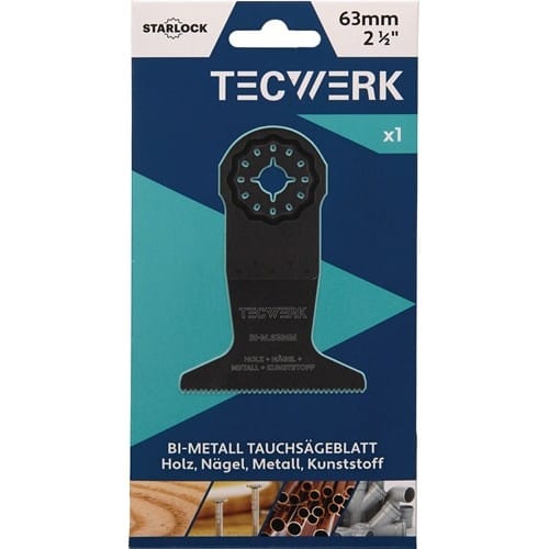 TECWERK Tauchsägeblätter B.63mm Eintauch-T.40mm 1 St.Starlock TECWERK