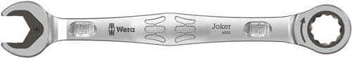 WERA Maulringratschenschlüssel Joker SW15mm L.200mm CV-Molybdän nickel-chrom-besch.