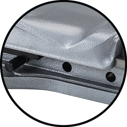 RÖHM Maschinenschraubstock RB-K Backen-B.160mm m.Schnellverst.Spann-W.310mm RÖHM