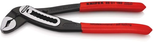 KNIPEX Wasserpumpenzange Alligator® L.180mm Spann-W.36mm pol.Ku.-Überzug KNIPEX