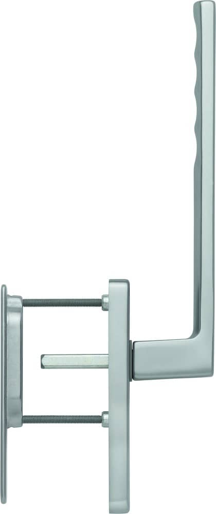 HOPPE® Handhebelgarnitur Toulon HS-0737/419N-AS/420, Aluminium 11600494