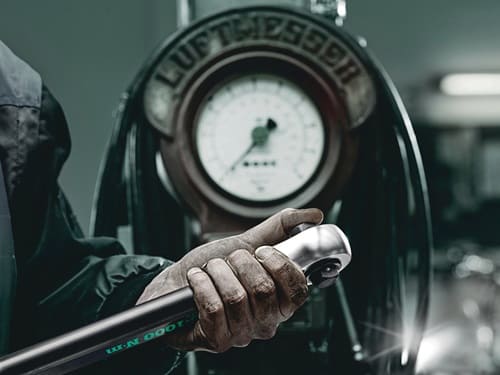 WERA Drehmomentschlüssel Click-Torque E1 Push 3/4 Zoll 200-1000 Nm WERA