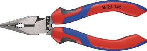 KNIPEX Spitzkombizange L.145mm pol.Comfort-Griff schwarz atram.KNIPEX