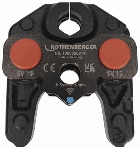 ROTHENBERGER Pressbacke ROMAX NANO iJAW 32 kN NW 15mm Typ SV Spezialstahl