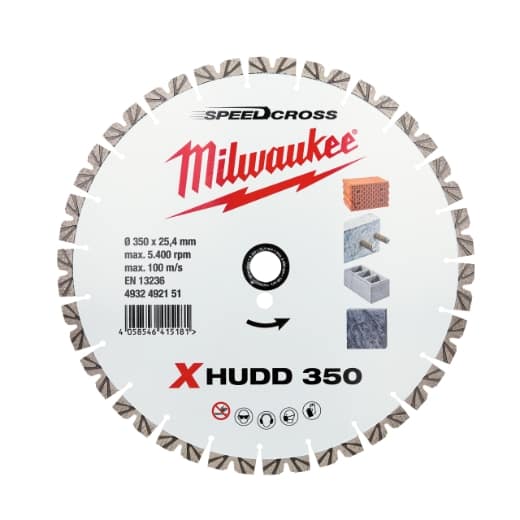für harte Materialien Speedcross Diamanttrennscheibe XHUDD 350 mm