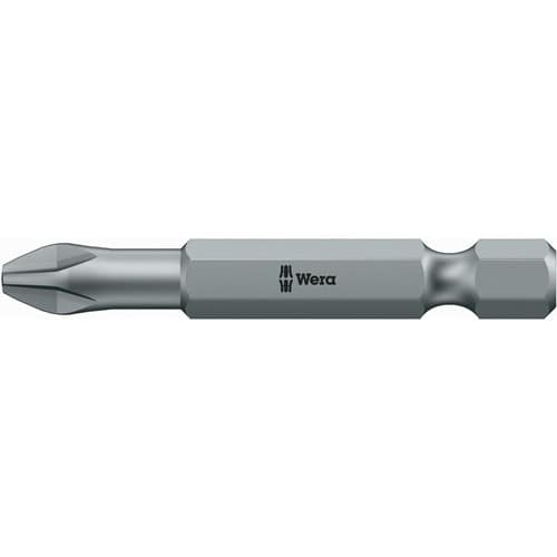 WERA Bit 851/4 TZ 1/4 Zoll PH 1 L.50mm Torsionszone,zähh.WERA