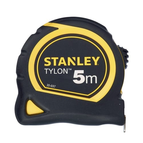 STANLEY Taschenrollbandmaß Tylon™ L.5m B.19mm mm/cm EG II Ku.Gürtelclip SB STANLEY