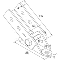FISCHER Variabler Schienenfuß VB