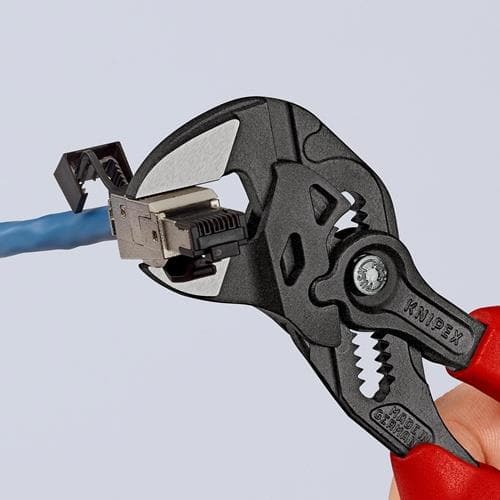 KNIPEX Zangenschlüssel L.180mm schwarz atram.Spann-W.40mm Comfort-Griff