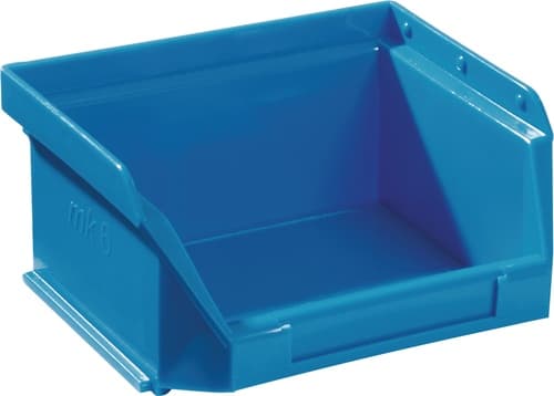 TECWERK Sichtlagerkasten L85/65xB100xH50mm PE blau TECWERK
