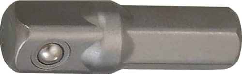 TECWERK Adapter Antriebs-6-KT.1/4 Zoll Abtriebs-4-KT.1/4 Zoll L.25mm TECWERK