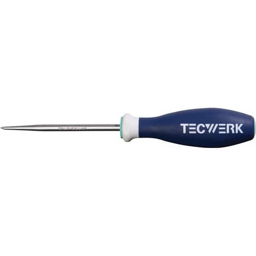 TECWERK Vorstecher/Aufreiber m.Rundspitze Kunststoffheft Gesamt-L.215mm TECWERK