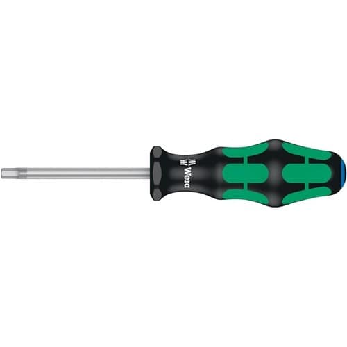 WERA Schraubendreher Gr.5mm Klingen-L.80mm 2K-Griff WERA