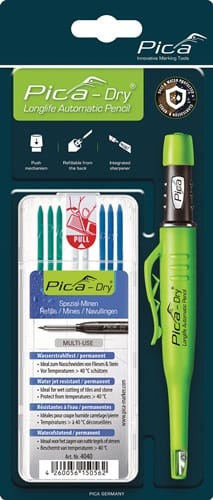 PICA Bau-/Tieflochmarker Pica-Dry Farbe sortiert +Minenset 4000 871 854 PICA