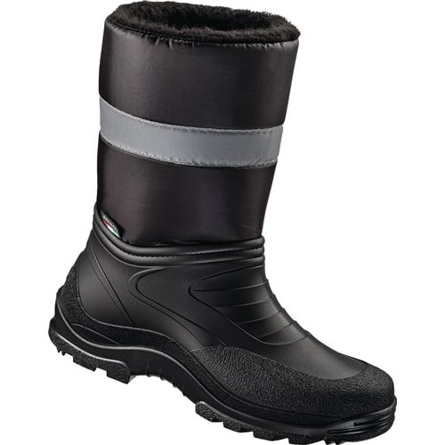EUROMAX Winterschlupfstiefel Skagen Gr.45 schwarz PVC/PA m.Reflexstreifen EUROMAX