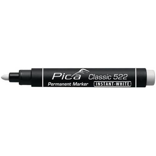 PICA Permanentmarker INSTANT WHITE weiß Strich-B.1-4mm Marker PICA