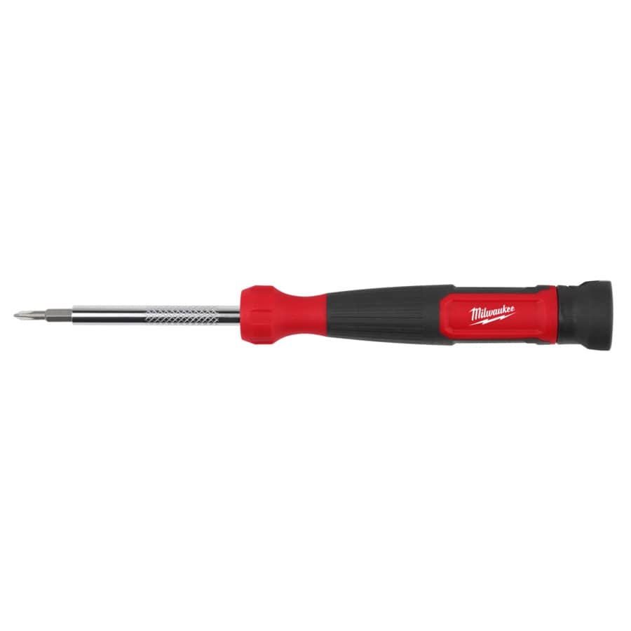 MILWAUKEE inkl. 2 Wende-Bits PH/SL Feinschraubendreher 4 in 1